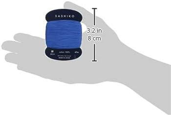 Yokota Daruma Sashiko Thread Single and Variegated Color (Col.225 Lapis Lazuli, Thin 40M Card)