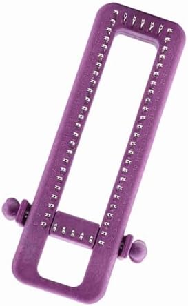 POCREATION Adjustable Sock Kit for Knitting, Reusable DIY Sock Knitting Tool, One Size Fits Most for Kids to Adult 42 Sock Size