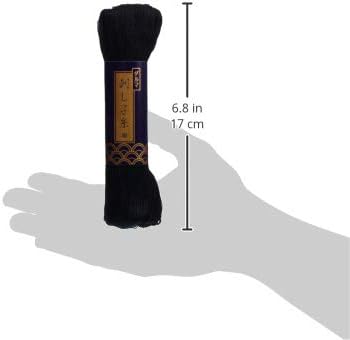 Yokota Sashiko Thread Thin 170 Meters (Japan Import) (Black)