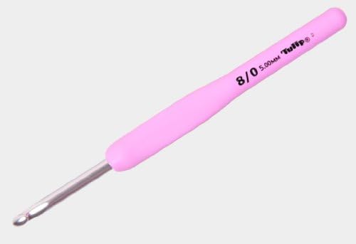 Tulip TER-10 ETIMO Rose Cushion Grip Crochet Hook Needle 8/0 (5.00mm)