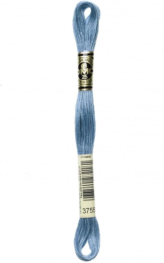 DMC Stranded Cotton Embroidery Thread 3755 - per Skein