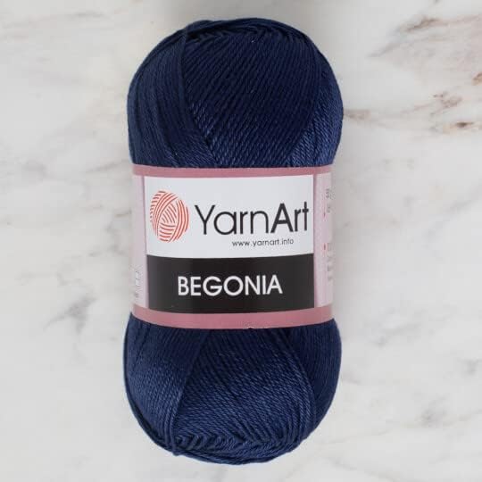 Yarnart Begonia, 100% Mercerized Cotton, 1.76 Oz (50g) / 185 Yrds (169m) Fine Sport: 2, amigurumi Yarn, Summer Yarn (66)