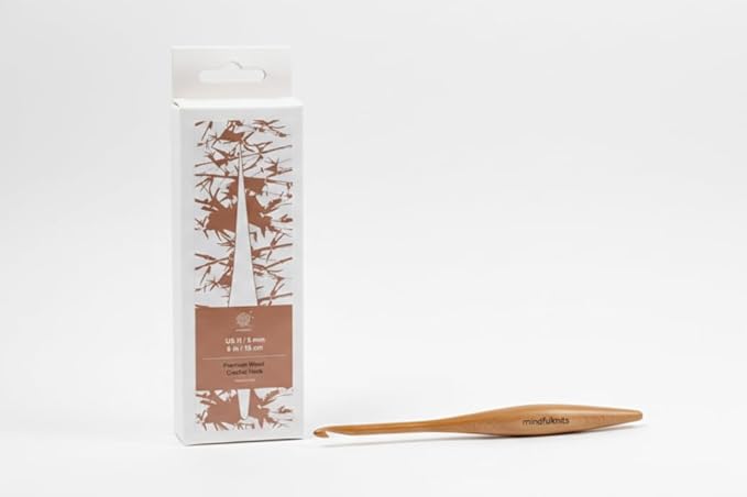 Limited Edition Golden Ergonomic Crochet Hook 5mm (H-8) - Comfortable Soft Grip Handle for Beginners & Experienced Crafters - Premium Quality