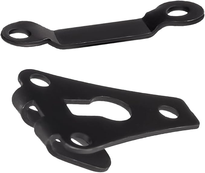 32 Set Sewing Hook and Eye Closure – Pants Clasp - Clothing Hook Fasteners - Bra Hooks Metal - Pants Clips for Waist - Set for Trousers Skirts Dresses Sewing DIY Craft Accessories - Black