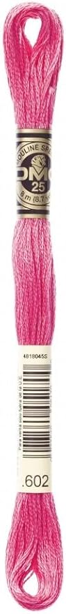 DMC Stranded Cotton Embroidery Thread 602 - per Skein