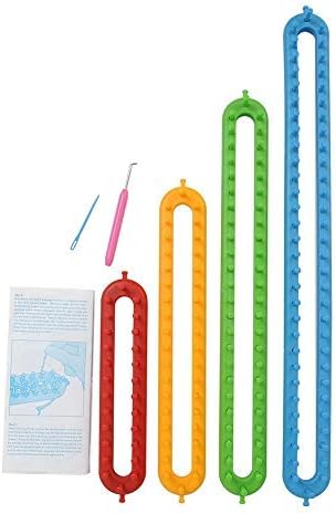 JapanAmStore 1Pcs Knitting Loom DIY Knitting Board Loom for Scarf Sweater Shawl Blankets (S) …