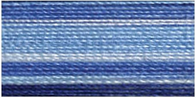 2-Pack - Aurifil 50WT - Storm at Sea (4655) Variegated - Mako Cotton Thread - 1422 Yards Each