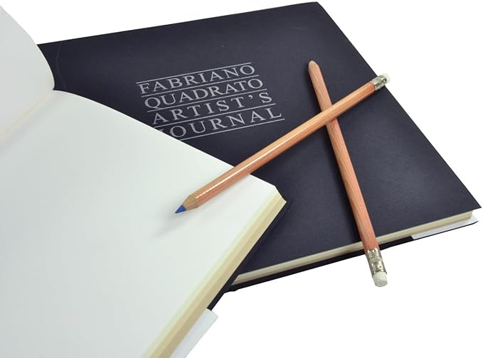 Fabriano Quadratto Artist Journal, 96 4-Color Sheets, 90 GSM, 6" x 6"