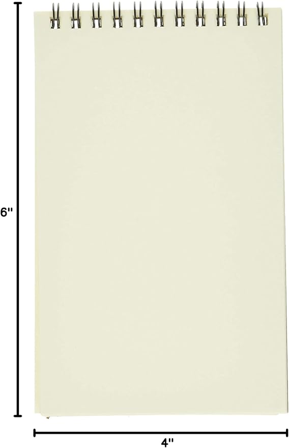 Strathmore (400-1 400 Series Drawing Pad, Medium Surface, 4"x6", 24 Sheets (Pack of 2)