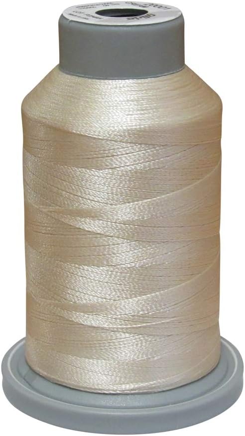 Glide Thread Trilobal Polyester No. 40-1000m Spool -20001 Cream