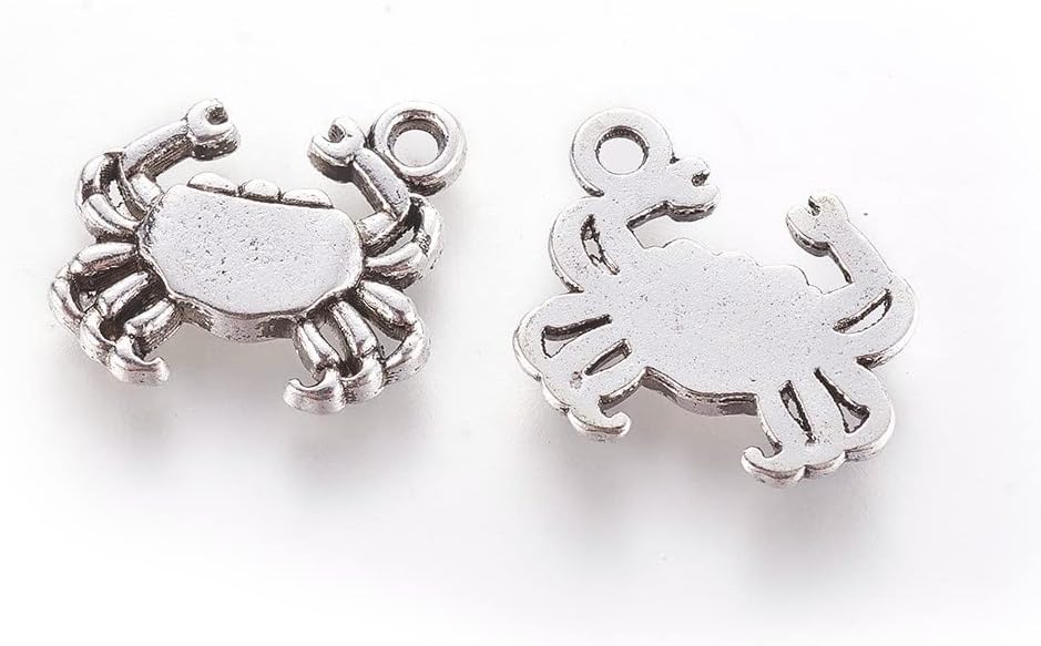 Antique Silver Cross Drink Insect Animal Theme Charms for DIY Jewelry Bracelet Necklace Earring Keychain Decor