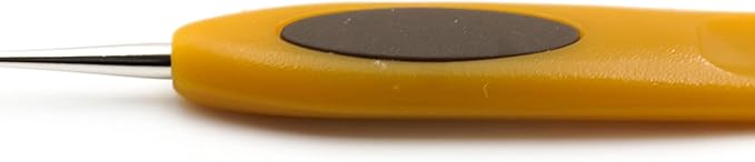 Clover 1026 Soft Touch Steel Crochet Hooks, No. 12/0.60mm