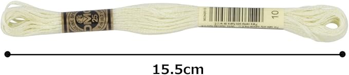 DMC DMC25B #25 Thread Embroidery Thread 12 Bundles #10 Green