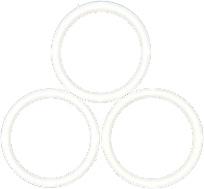 Crafts Central White Plastic Rings 12 Pieces - for Arts & Crafts and DIY's (4" Inch Ring)