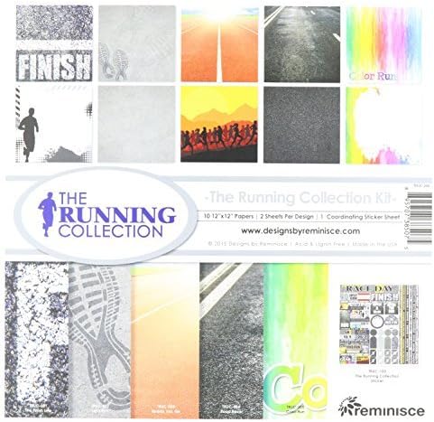 Reminisce The Running Collection Kit, Multicolor, 12" by 12", TRUC-200