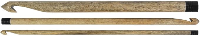Lykke 6" Driftwood Crochet Hook