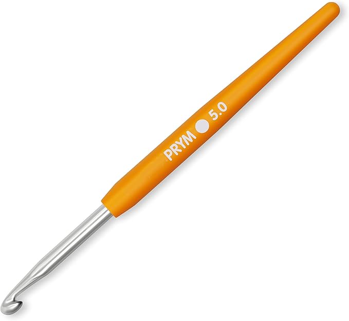 Prym Soft Grip Aluminum Crochet Hook Set, 2-6mm