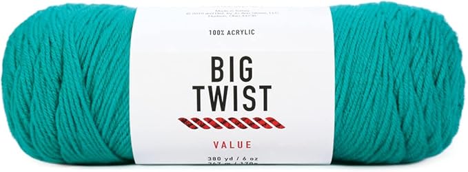 Value Worsted Yarn (Teal)