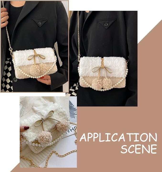 WADORN DIY Knitting Crochet Handbags Kit, Mesh Plastic Canvas Kit for Shoulder Bags DIY Knitting Crochet Crossbody Bag Materials Handmade Purse Stitching Set for Crafting Embroidery Projects, Linen