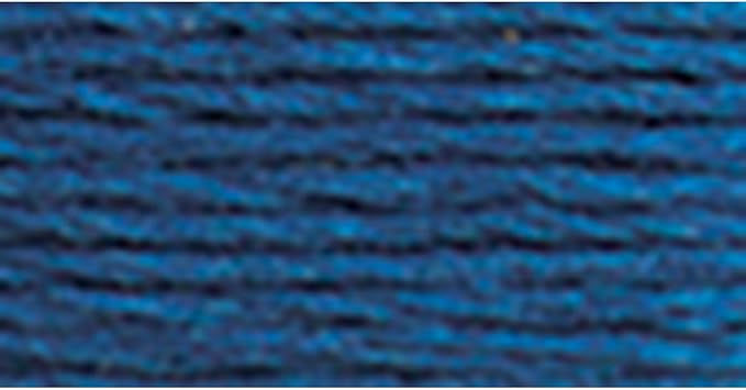 DMC 117-3842 Mouline Stranded Cotton Six Strand Embroidery Floss Thread, Dark Wedgewood, 8.7-Yard