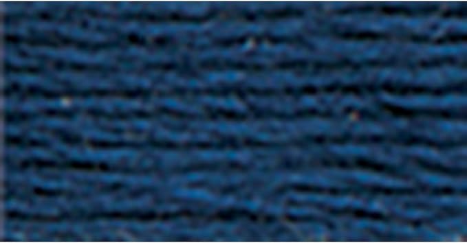 DMC 117-336 Mouline Stranded Cotton Six Strand Embroidery Floss Thread, Navy Blue, 8.7-Yard