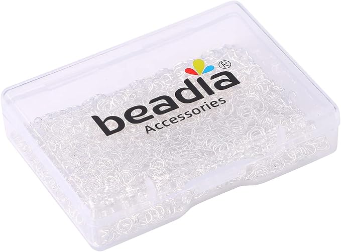 Silver Plated Jump Rings Non Tarnish 4mm 900pcs for Jewelry Making Findings