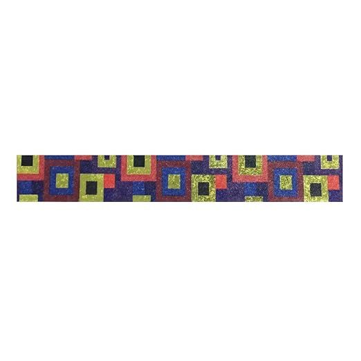 Wrapables Colorful Washi Masking Tape, Mystery Magic Squares