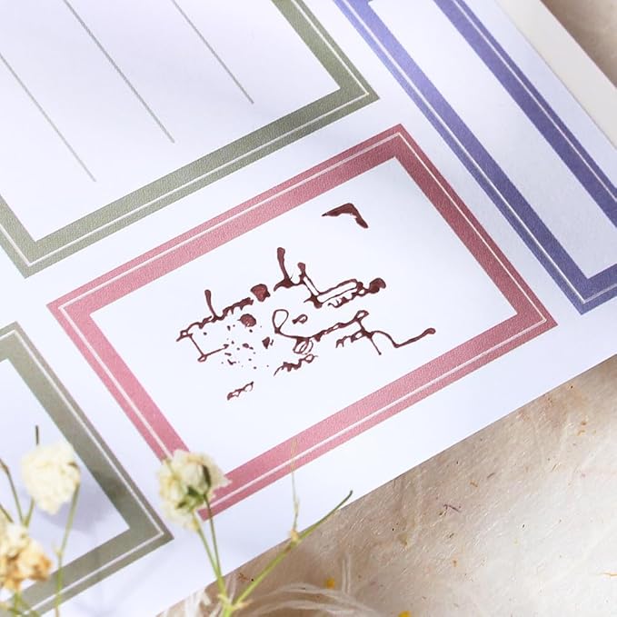 The Colors of The Countryside Journal Stickers for Junk Journaling, 20 Pre-Cut Scrap Book Sticker Sheets, Stickers for Scrapbooking Supplies, Planner, Bujo, Craft Arts