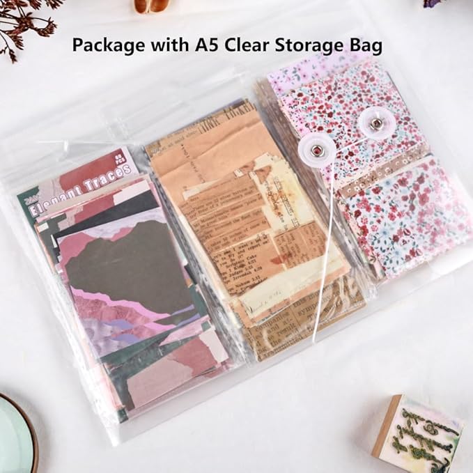Vintage Scrapbook Background Paper for Scrapbooking, 360 Sheets Scrap Booking Supples Kit, Decorative Paper for Junk Journal Supplies, Collage, Journaling, DIY Crafts Arts, Card Making