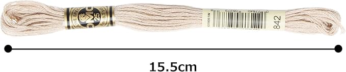 DMC 6-Strand Embroidery Cotton Floss, Very Light Beige Brown
