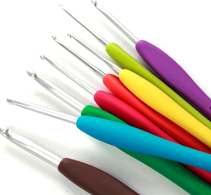 Clover 43-321 Amule Key Needles Set, Multiple Colors