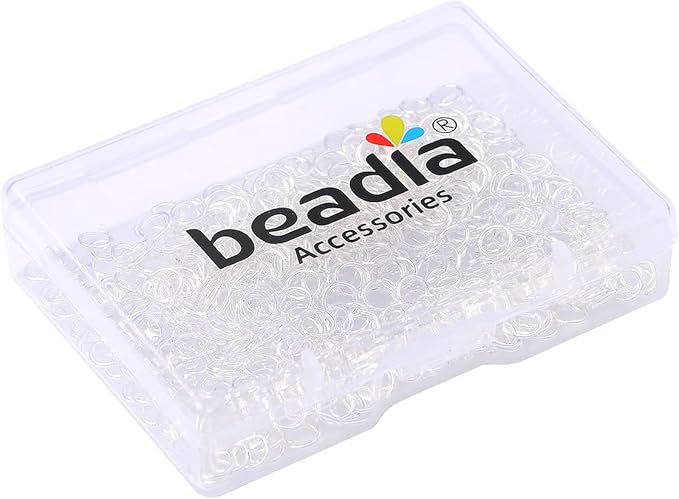 Silver Plated Jump Rings Non Tarnish 5mm 400pcs for Jewelry Making Findings