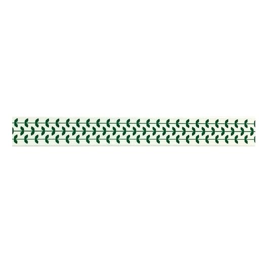 Wrapables Colorful Washi Masking Tape, Green Vines