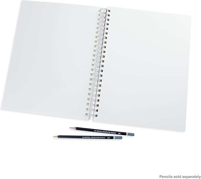 Bee Paper - 9"x 12" Super Deluxe Mixed Media Sketching Pad, 60 Sheets