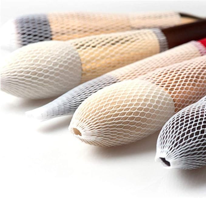 FKUMLUN 20 Yards White Cotton Thread Net for Sewing Embroidery Machine - Expandable, Organizes Thread Spools & Cones, Protects from Tangling, Suitable for Home Embroidery, Sewing, Quilting Machines