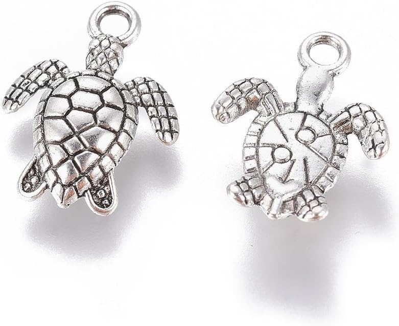 Antique Silver Cross Drink Insect Animal Theme Charms for DIY Jewelry Bracelet Necklace Earring Keychain Decor