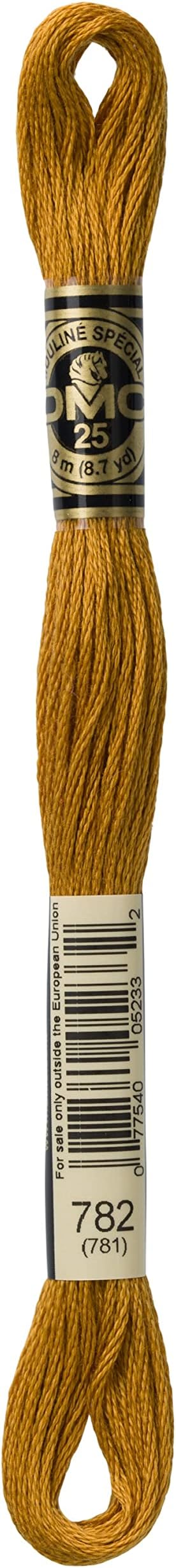 DMC 6-Strand Embroidery Cotton Floss, Dark Topaz