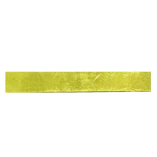 Wrapables Colorful Washi Masking Tape, Metallic Gold