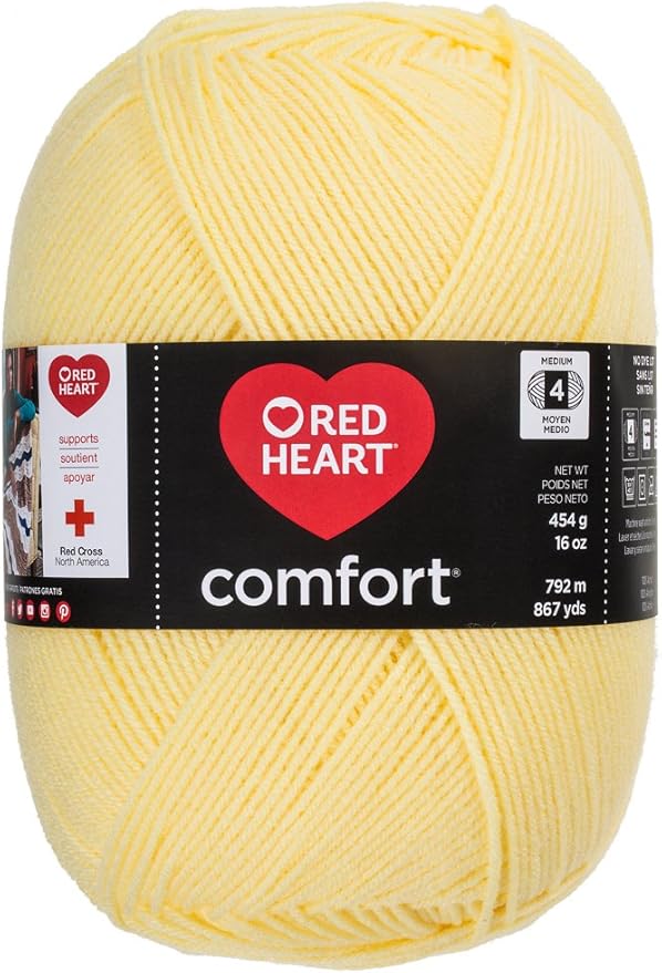 Red Heart Comfort Yarn, Butter