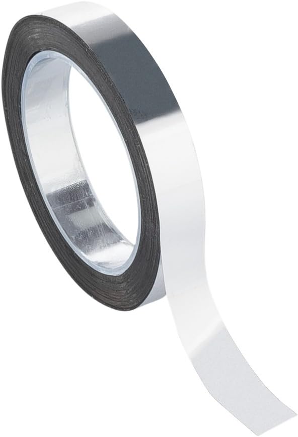 Chartpak Graphic Art Tape, 1/4 Inch W x 324 Inch L, Chrome Mylar Metallic, 1 Roll (BG2519)