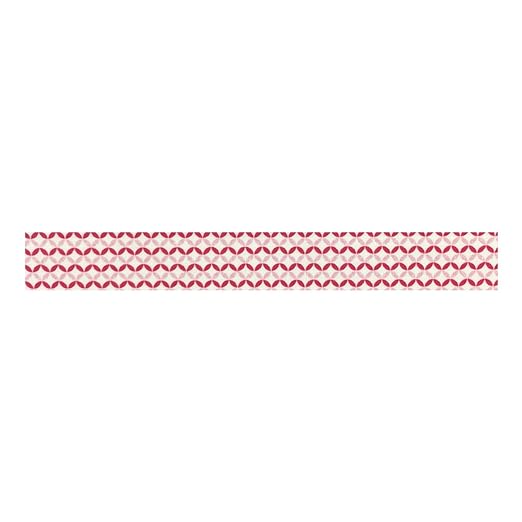 Wrapables Colorful Patterns Washi Masking Tape, Pink Psychedelic Dots