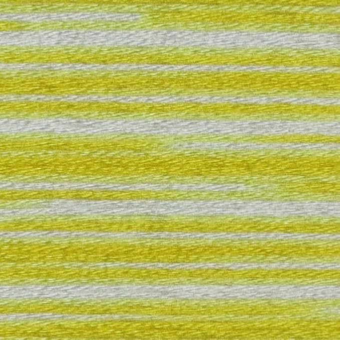 KCS Big skeins of 25 Meters Size 25 Color Variegated Cross Stitch Stranded Threads,6 skeins,4077