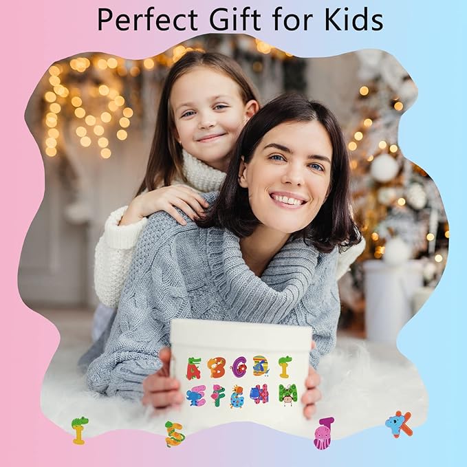 24 sheets(300+) 3d puffy stickers for toddlers kids, bulk preschool sticker sheets for reward, craft, scrapbooking (number and letter)