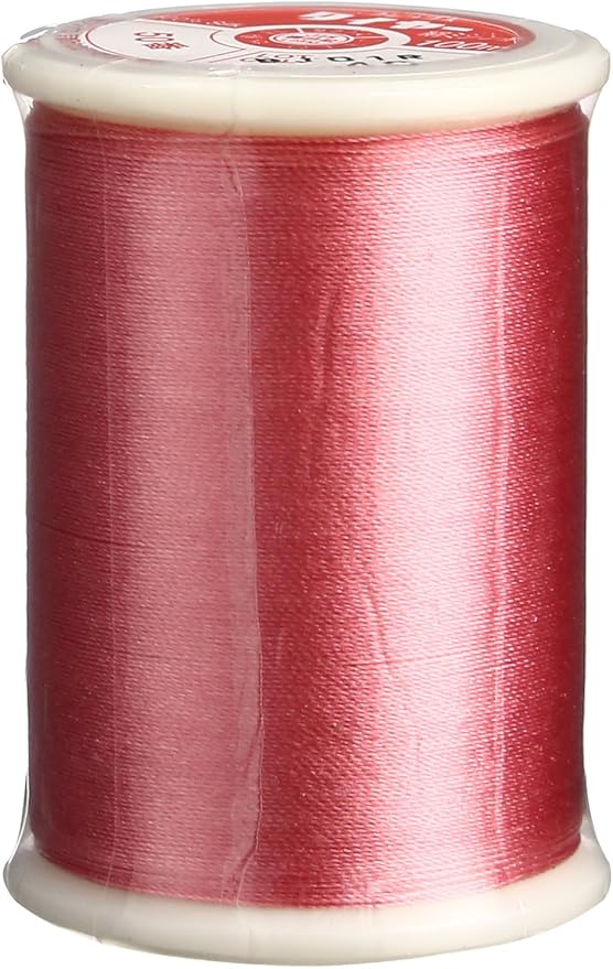 Superior Threads Tire Silk #50 3-Ply 50-Weight High Sheen Silk Embroidery Quilting Sewing Thread - 109 Yard Spool (#048 French Coral)