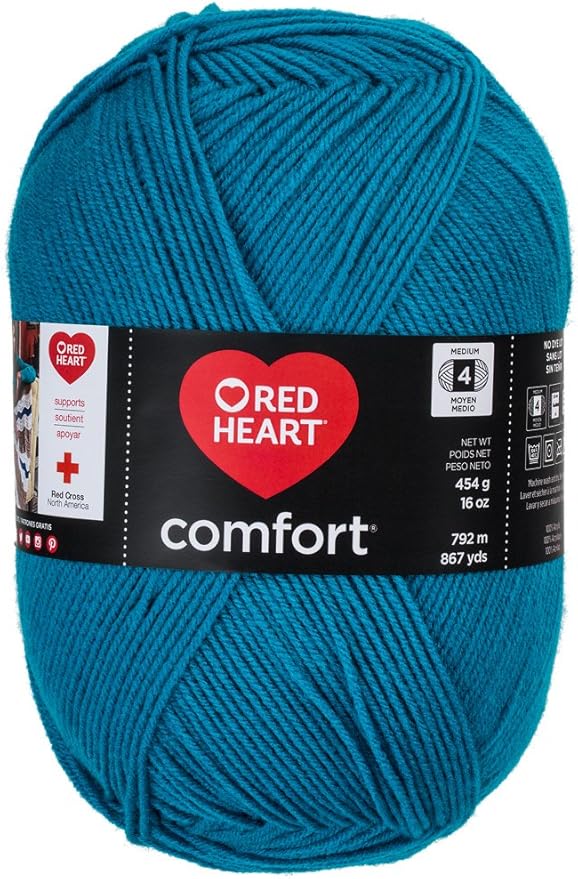 RED HEART Comfort Yarn, Peacock