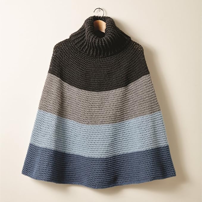 Caron Simply Soft Solids Yarn (4) Medium Gauge 100% Acrylic - 6 oz - Country Blue - Machine Wash & Dry