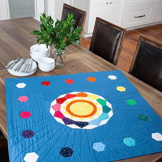 Riley Blake Quilt Project of The Month Kit: Easy DIY Designs for Every Season, for Quilting, Apparel, Crafting, and Home Decor (Table Topper - June)