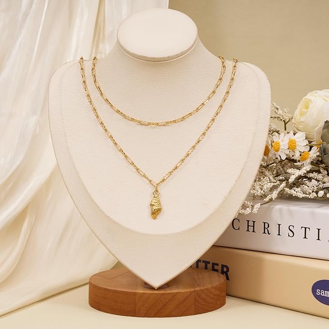 SMYHTGLIF 16.4 Feet Gold Stainless Steel Chain for Jewelry Making Soldered Peanut Chain Bulk for Craft Jewelry Supplies