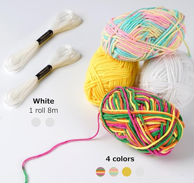 lemonfilter weaving loom kit for kids, 9 * 11inch loom knitting frame child multi-craft handcraft weaving set for kids 6-12, wooden weaving loom for adult, diy handcraft & beginners