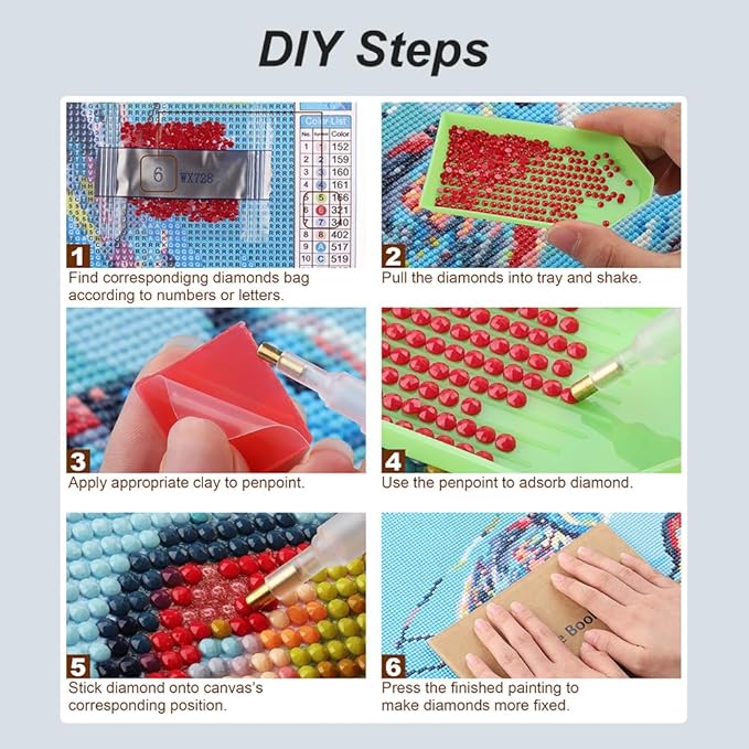hill froeistung Gnome Diamond Art Painting Kits for Adults,Winter Diamond Painting Kits for Beginners,Christmas Diamond Art Kits for Home Decor12×12inch